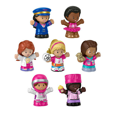 FABBATOYS Little People Barbie Figürleri