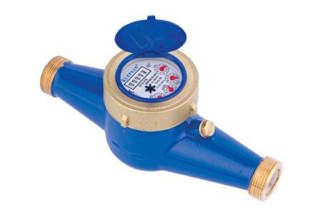 Klepsan KVS 17K 1 1/4 260 mm 10m3/h Kuru Tip Çok Hüzmeli Soğuk Su Sayaçları