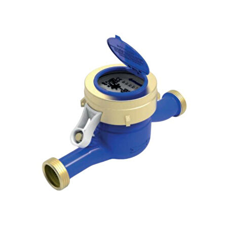 Klepsan MG-K 1/2 165 mm 2,5m3/h Kuru Tip Çok Hüzmeli Soğuk Su Sayaçları