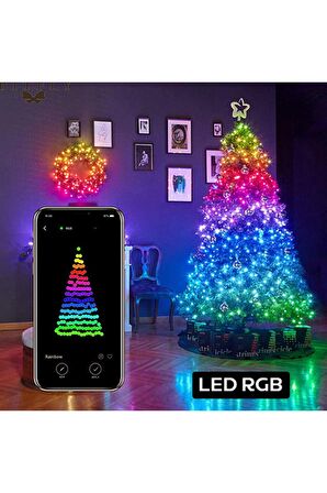 10mt 100 Led usb Rgb Bluetooth Telefonla Kontrol Edilen Usb Led Lamba Ios-android