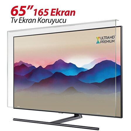 Notvex 65'' inç 165 Ekran Uyumlu TV Ekran Koruyucu