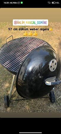 47 cm Yuvarlak Daire Döküm Küre Mangal Nusret Izgarası Blooma,Weber,Grillstar,Robust  uygun