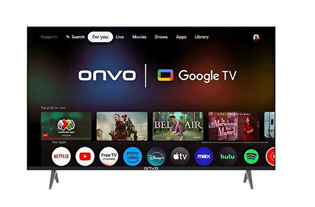 Onvo 50OVF9000 4K Ultra HD 50" 127 Ekran Uydu Alıcılı Google Smart QLED TV