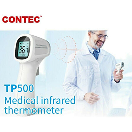 Medikaltec Contec Tp500 Kızılötesi Temassız Alından Ateş Ölçer