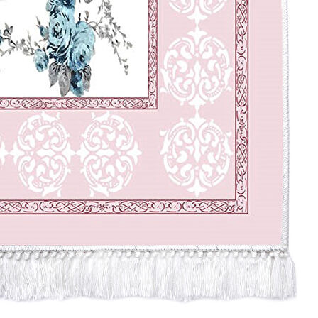 Dekoreko İnci Halı Dijital Saçaklı 1912 Desen 2