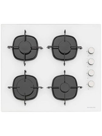 Silverline CS5700E6W01 Beyaz Gazlı Ankastre Ocak