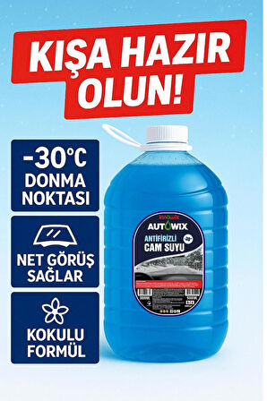 Kışlık Antifrizli Cam Suyu 5 LT -30 Derece