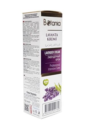 Botania Bitkisel Lavanta Kremi 100ml