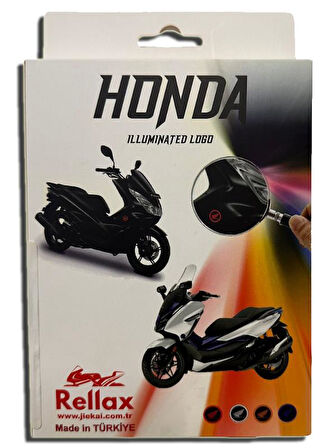 HONDA ışıklı LOGO / KIRMIZI /