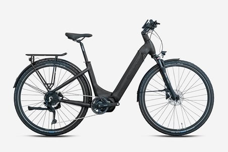 ZEON - 28" - TREKKING Lady 17' - 9 Vites - Elektrikli - H.Disc - Mat Siyah - Siyah