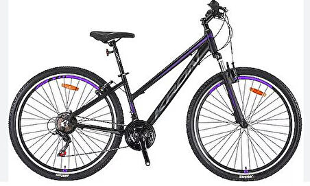 XC 75 - 26  MTB Lady - 14' - 21 Vites - V.B - Mat Siyah-Mor/Bej
