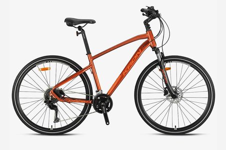 KRON TX 300 - 28" Trekking - 18' - 18 Vites - H.DISC - Bakır - Kahverengi