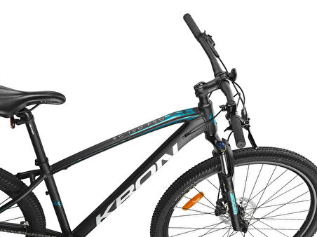 XC 150 PRO - 29  MTB - 17' - 9 Vites - H.DISC - Mat Siyah-Gri/Turkuaz