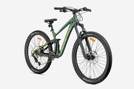 EL NINO - 29" MTB Full Sus. - 425mm - 11 Vites - H.Disc - Mat Haki-Siyah / Yeşil