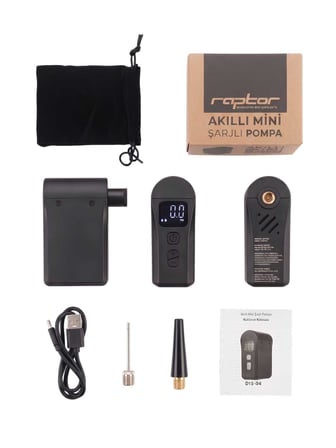 RAPTOR D15-04 ŞARJLI MİNİ POMPA