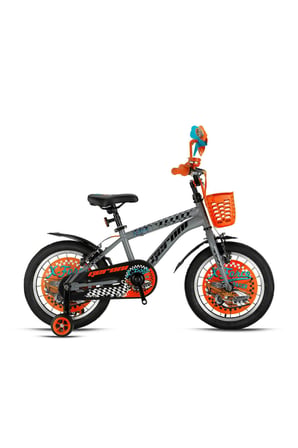X-FORCE - 16" MTB - 10' - Vitessiz - V.B - Nardo Gri-Siyah/Turuncu