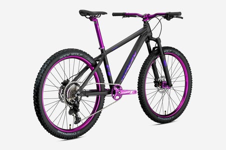 KRON REBEL - 27.5" MTB - 16.5' - 8 Vites - H.Disc - Mat Siyah/Mor