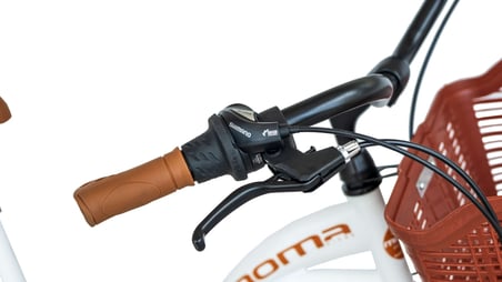 GERONİ - MOMA URBAN - 28  City Bike - 21 Speed - V-Brake - White-Brown