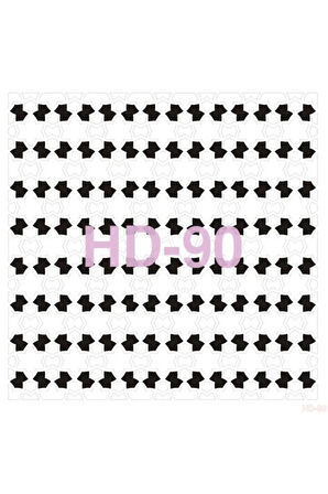 Hd090 Home Dekor Stencil 45x45