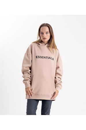 Unisex Essentials Kapşonlu Sweatshirt