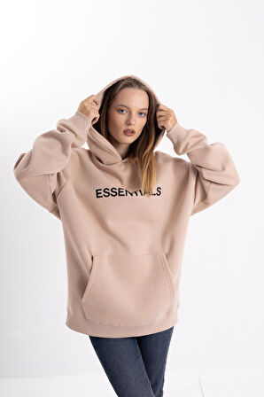 Unisex Essentials Kapşonlu Sweatshirt