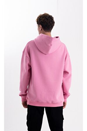 Unisex Paranoai Baskı Kapşonlu Sweatshirt