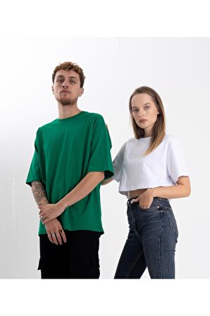OVERSİZE Tshirt Yeşil