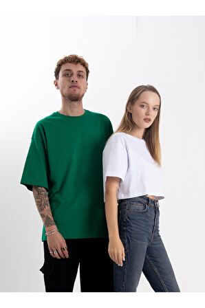 OVERSİZE Tshirt Yeşil