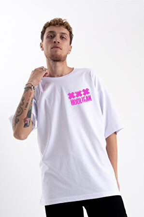 Unisex Pink HOOLİGAN Tshirt