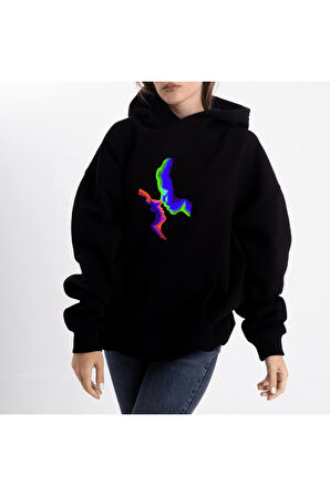 Unisex Two Face Kapüşonlu Sweatshirt
