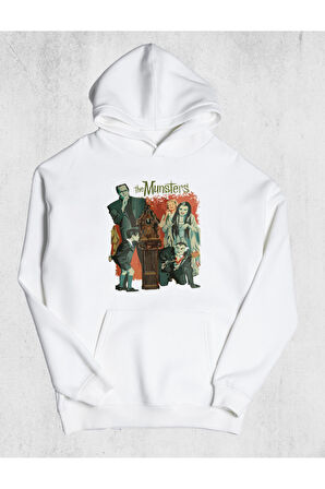 Unisex The Munsters Kapüşonlu Sweatshirt