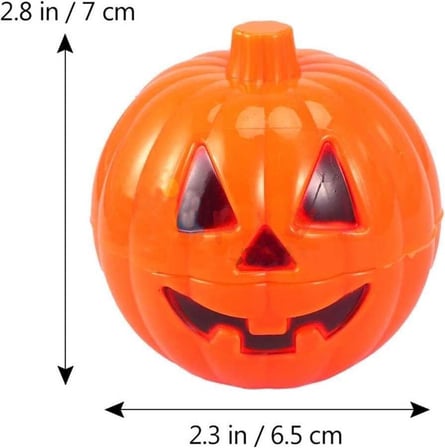 Halloween Hallowen Balkabağı figür ledli 7cm