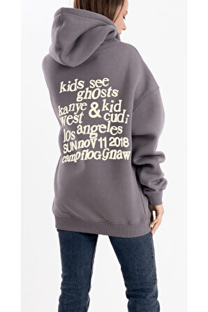 Unisex KSG Kapüşonlu Sweatshirt