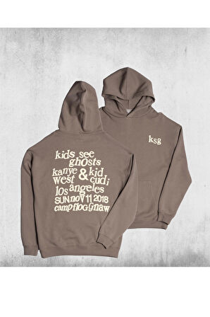 Unisex KSG Kapüşonlu Sweatshirt