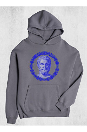 Unisex Philosophy Kapüşonlu Sweatshirt