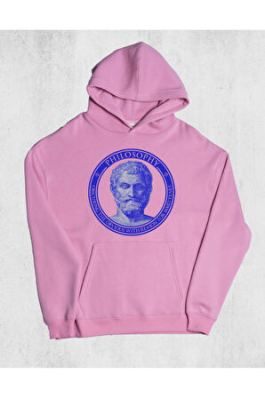 Unisex Philosophy Kapüşonlu Sweatshirt