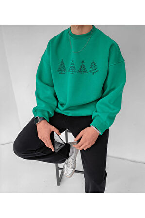 Unisex Oversize HO HO ON Sweatshirt