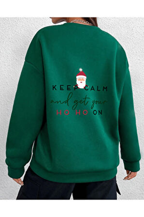 Unisex Oversize HO HO ON Sweatshirt