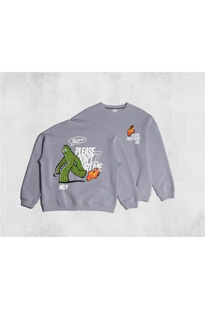 Unisex Oversize No7 Sweatshirt