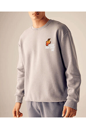 Unisex Oversize No7 Sweatshirt