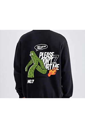 Unisex Oversize No7 Sweatshirt