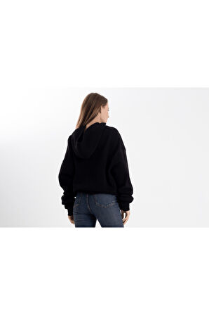 Unisex Oversize Nasa Kapüşonlu Sweatshirt