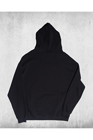 Unisex Oversize YEAH! Kapüşonlu Sweatshirt