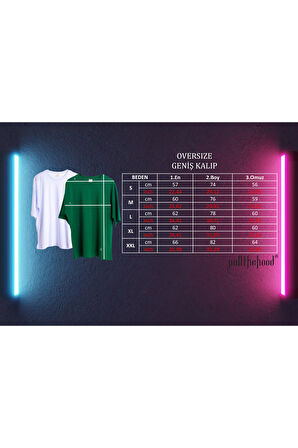 Unisex Oversize Eskitme Four Tshirt