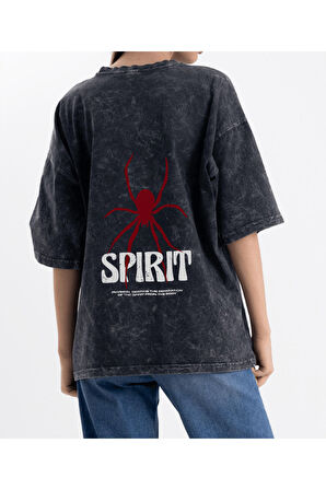 Unisex Oversize Eskitme Spirit Tshirt