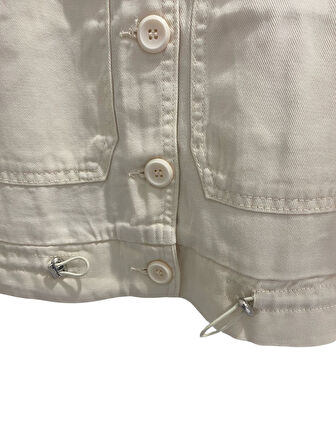 Nk Kız Çocuk Elit Ceket 8-14 Yaş Krem