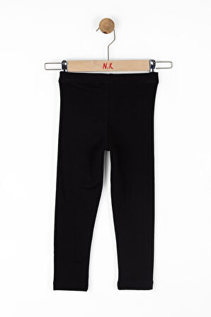 Nk Kız Çocuk Tuna Tayt 4-8 Yaş Siyah