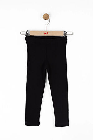 Nk Kız Çocuk Tuna Tayt 4-8 Yaş Siyah