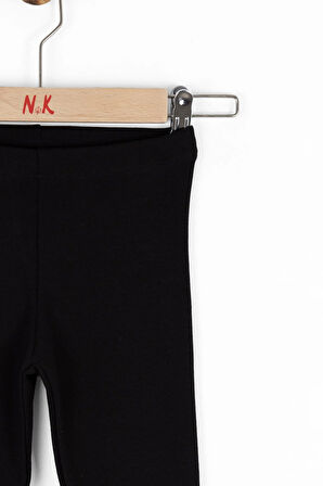 Nk Kız Çocuk Tuna Tayt 4-8 Yaş Siyah