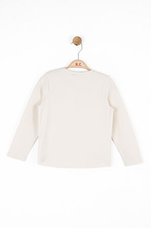 Nk Kız Çocuk Bal Kabağı Badi 4-8 Yaş Krem